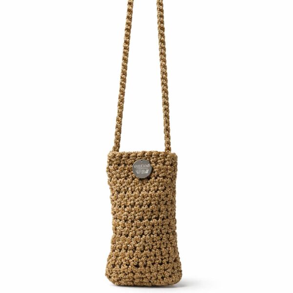 Vulcano Scintilla - Gold Phone Bag